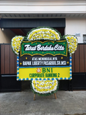 Papan Bunga Duka di Penjaringan